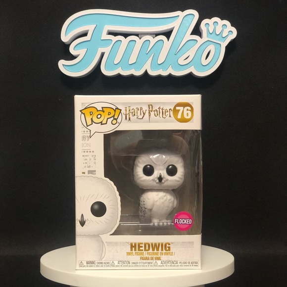 Hedwig- 76- (Flocked Edition)- Harry Potter- Mint Condition- Funko - Picture 1 of 8